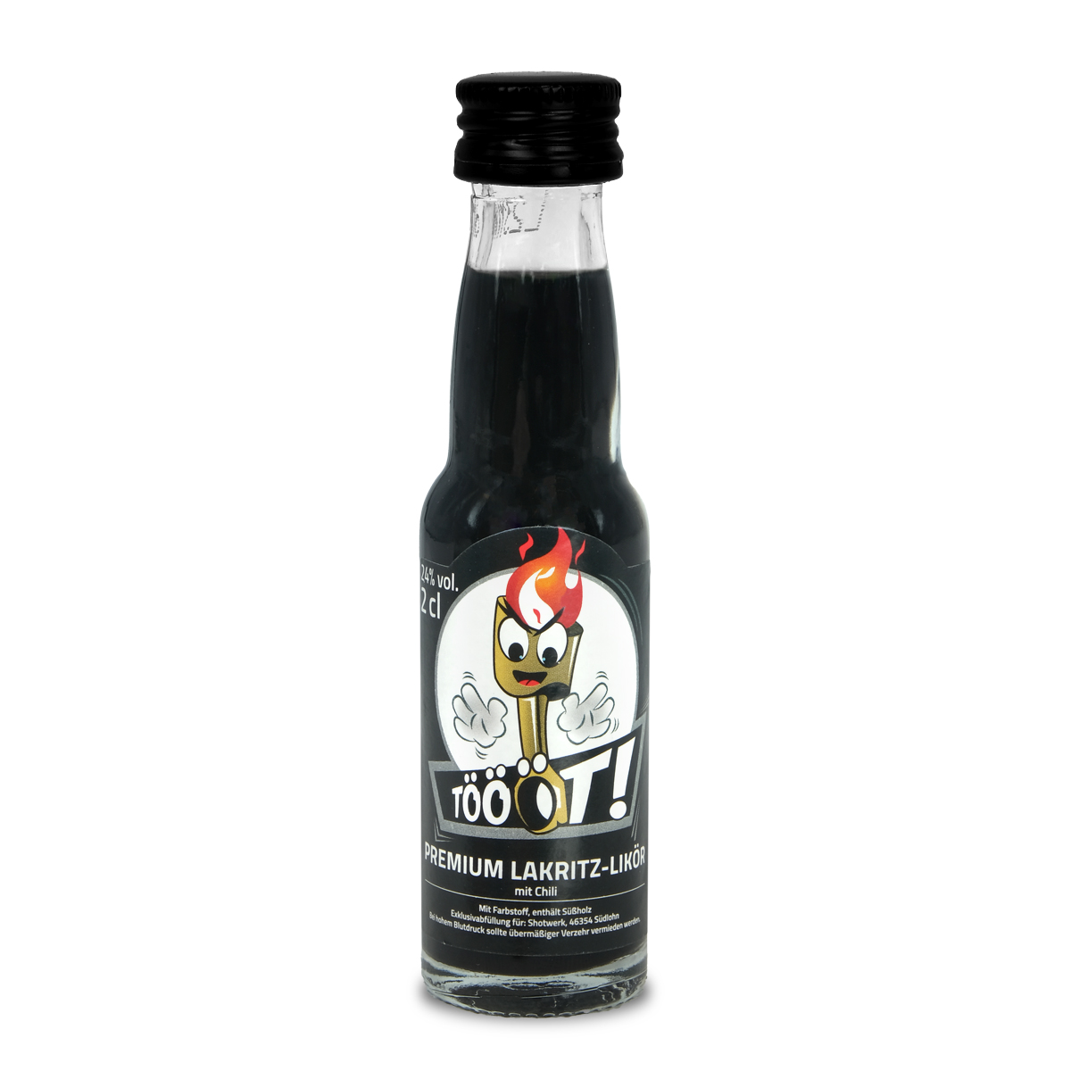 „Töööt!“ Lakritzlikör mit Chili 24 x 0,02 l